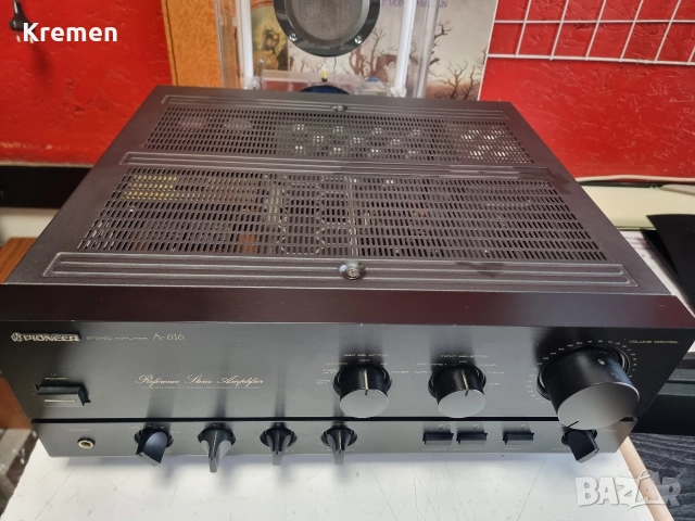 Усилвател PIONEER A-616, снимка 3 - Ресийвъри, усилватели, смесителни пултове - 52859016