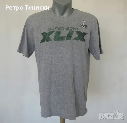 Тениска • Nike • сиво • размер L • Мъже, снимка 1 - Други спортове - 56314845