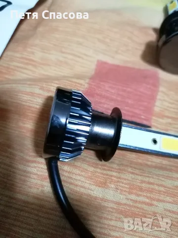 Комплект 2бр. Led Крушки H1, 3000k Топло - бяла светлина - жълта, снимка 7 - Аксесоари и консумативи - 47742519