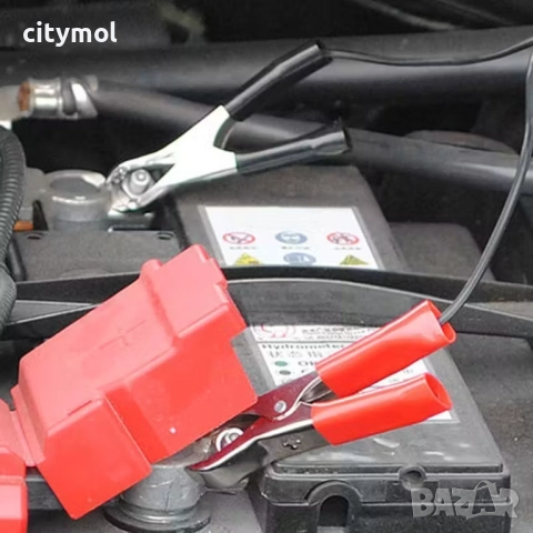 Гнездо за запалка с щипки за акумулатор, снимка 4 - Аксесоари и консумативи - 52286943