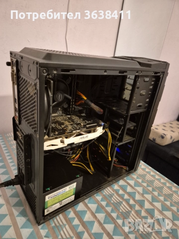 Геймърски компютър гаранция/i5 9400f 16GB,GTX 1060 3GB, 512GB SSD, снимка 3 - Геймърски - 52930813