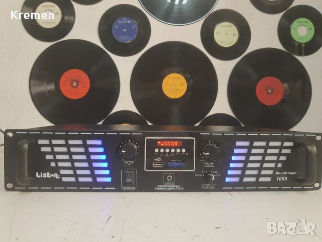 Стерео стъпало LISTON Blue Stream 1000, снимка 4 - Ресийвъри, усилватели, смесителни пултове - 50908298