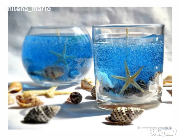 Гел восък за свещи, снимка 4 - Декорация за дома - 50583062