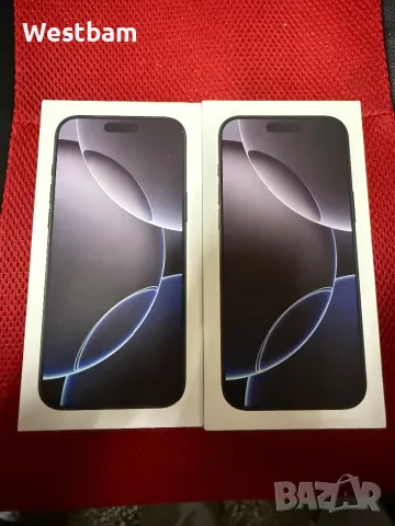 Iphone 16 pro max 256гб нови запечатани , снимка 1