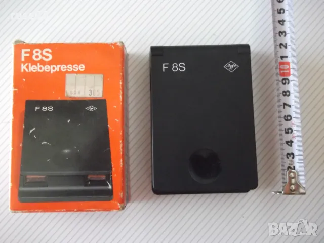 Лепачка "Agfa Klebepresse F 8S" за ленти, снимка 2 - Чанти, стативи, аксесоари - 50060459