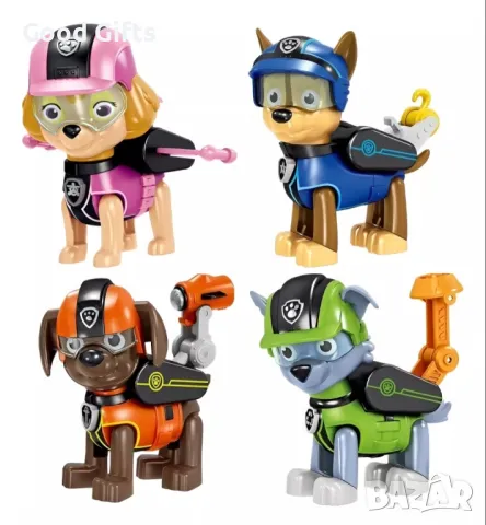 Голям комплект Фигурки Пес Патрул и Райдър Paw Patrol кученца с Райдър, снимка 7 - Фигурки - 49748785