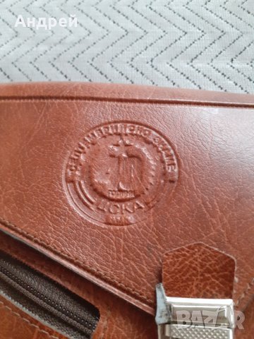 Стара чантичка за документи ЦСКА Септемврийско знаме, снимка 2 - Други ценни предмети - 31152748