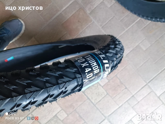 Велосипедни гуми за фатбайк 20х4.00 -102/90-406, снимка 5 - Части за велосипеди - 50711434