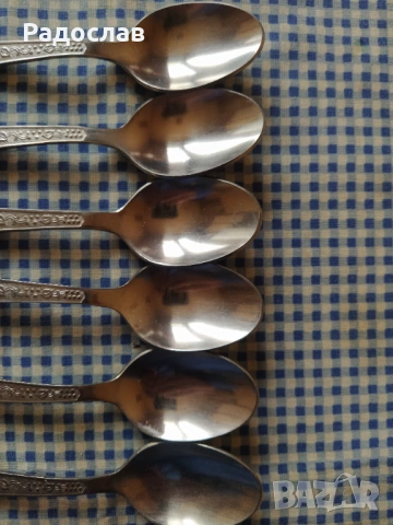 стари руски лъжички за чай, снимка 3 - Прибори за хранене, готвене и сервиране - 53061571