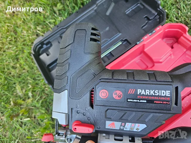 Акумулаторно зеге Parkside PSSPA 20-Li F4. Чисто ново! , снимка 5 - Триони и циркуляри - 56023886