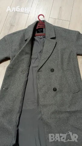 Палто - сиво oversized , снимка 2 - Палта, манта - 48080151