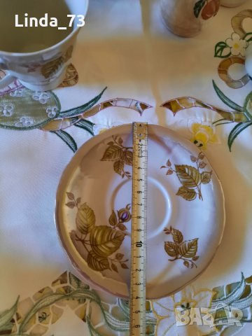 Чашка+чинийка-200мл./големи/-порцелан със седефен оттенък., снимка 9 - Чаши - 34224839