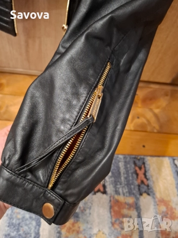 DSQuared2 кожено яке, снимка 8 - Якета - 52282312