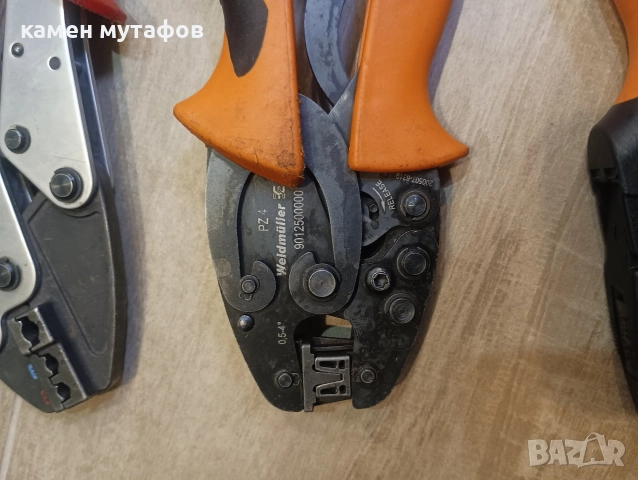 кримпващи клещи ,забелвачки weidmuller, снимка 4 - Клещи - 52907874