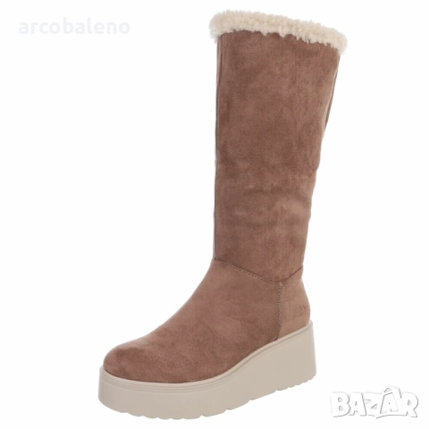 Дамски зимни боти до глезена, 3цвята , снимка 17 - Дамски боти - 52760612