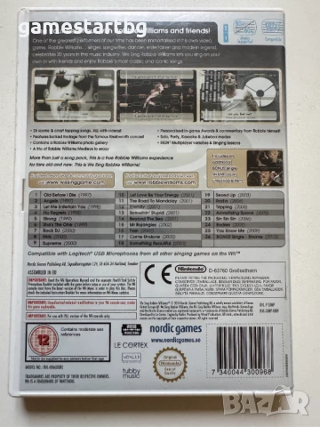 We Sing Robbie Williams за Wii / Wii U, снимка 2 - Игри за Nintendo - 50832263