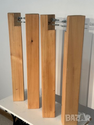 Дървени крака за маси тип CUBE !, снимка 3 - Маси - 44495472