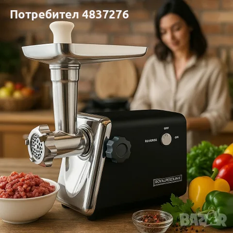 Електрическа месомелачка, снимка 2 - Месомелачки - 55740181