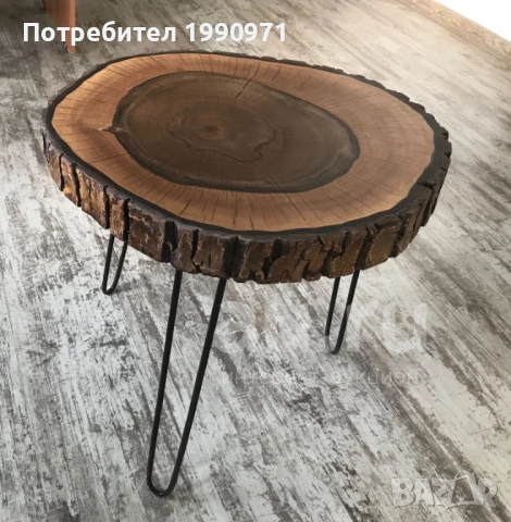 Маси от масив с жив ръб, кръгли, правоъгълни, трапезни, холни, орех, дъб, бряст по поръчка на клиент, снимка 16 - Маси - 52471539