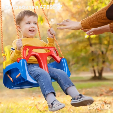 Детска люлка с облегалка 3 в 1 - максимална безопасност и комфорт