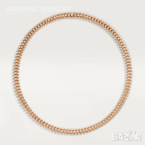 CARTIER Clash de Cartier Rose Gold Flexible Small Model Дамско Колие, снимка 4 - Колиета, медальони, синджири - 56125577