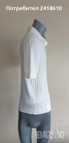Hugo Boss Baldessarini Knit Памук / Коприна Mens Size M НОВО ! ОРИГИНАЛНА Мъжка  Тениска!, снимка 8 - Тениски - 53877677