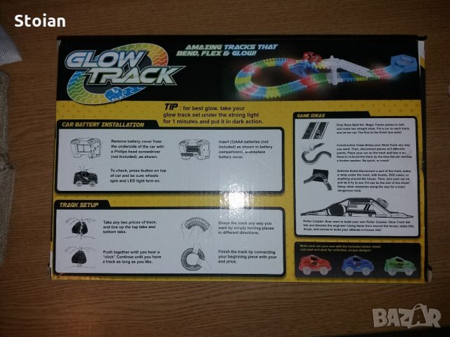 Детска светеща писта, снимка 3 - Коли, камиони, мотори, писти - 35206192