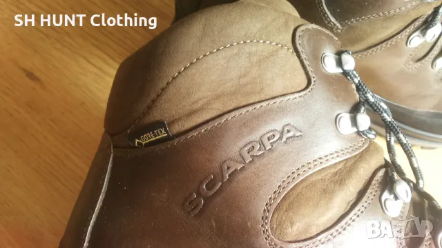 SCARPA MYTHOS PRO GORE-TEX Boots размер EUR 41 / UK 7 естествена кожа водонепромокаеми - 1099, снимка 4 - Екипировка - 49991974