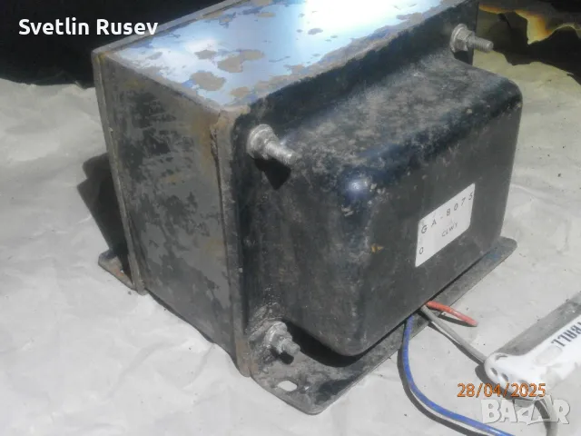 Масивен трансформатор, снимка 1