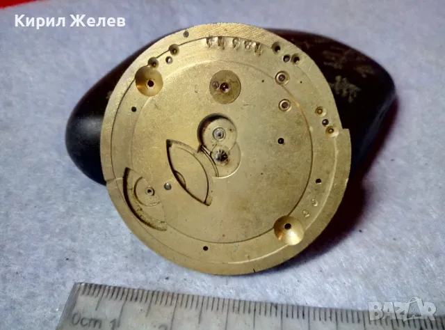 МЕХАНИЗЪМ от РЯДЪК КОЛЕКЦИОНЕРСКИ СТАР ШВЕЙЦАРСКИ ДЖОБЕН ЧАСОВНИК 12311, снимка 17 - Антикварни и старинни предмети - 48563362