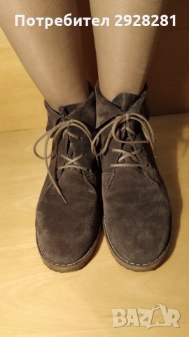Paul Green Munchen дамски обувки естествен велур, снимка 8 - Дамски боти - 31273864
