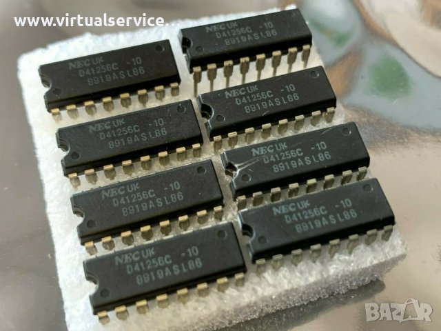 Чипове  RAM памет за Правец8 и Правец16 - 4116, 41256, 4464 (отстъпки), снимка 1 - Други - 37659973