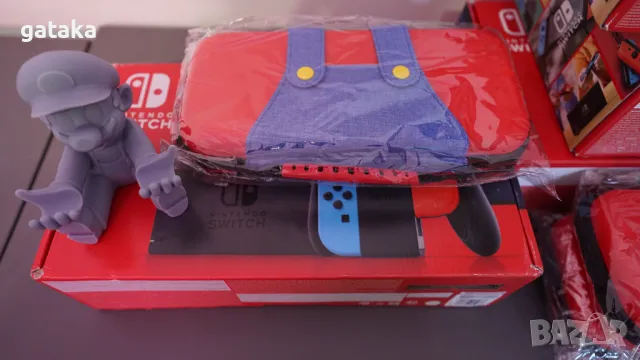 Nintendo Switch V2 -  като нова, с поставен чип, 264GB и 32 игри, снимка 9 - Nintendo конзоли - 48332468