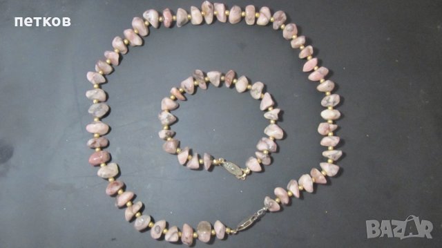 колие и гривна - полускъпоценен камък, снимка 10 - Бижутерийни комплекти - 31948135