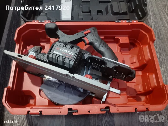 Parkside Performance Циркуляр 40V, снимка 3 - Триони и циркуляри - 56164638