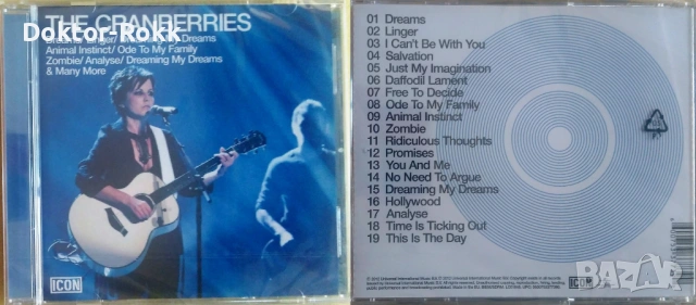 The Cranberries – CDs - оригинални дискове и DVD, снимка 7 - CD дискове - 53181835