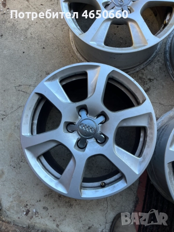 16 цолови алуминиеви джанти за Ауди А4, снимка 2 - Гуми и джанти - 52627839