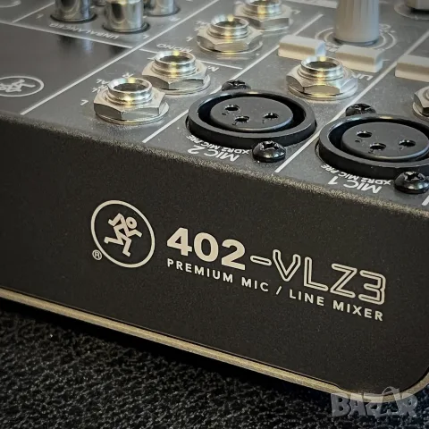 Професионален смесителен пулт / миксер MACKIE 402 VLZ3, като нов, снимка 2 - Ресийвъри, усилватели, смесителни пултове - 56237898
