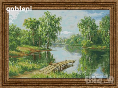 гоблен „ПРОХЛАДА“ Д45-размери/38-25/см.; 39 цвята – 46лв