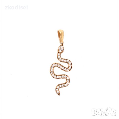 Златен медальон 1,29гр. 14кр. проба:585 модел:20088-2, снимка 1