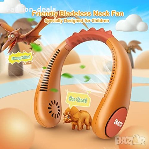 Нов детски преносим вентилатор за врат охлаждане пътуване на открито, снимка 6 - Други - 40602487
