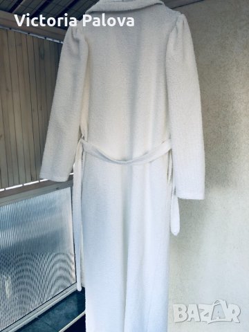 Красив дълъг бял халат BLEYLE Германия, снимка 7 - Пижами - 31958325