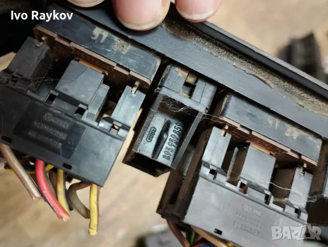 Панел бутони ел. стъкла Ауди 80 , 90 , AUDI 80, снимка 5 - Части - 56248109
