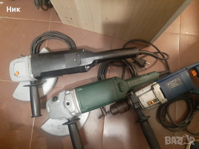 Големи ъглошлайфи и бормашина, снимка 8 - Ъглошлайфи - 52954739