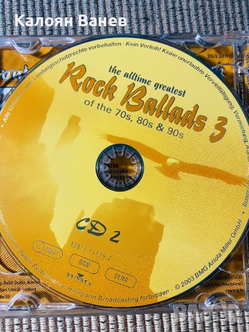 Metal Ballads,Rock Ballads, снимка 13 - CD дискове - 37646021