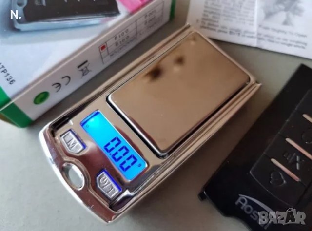 Мини везна алуминиев корпус и висока точност , бижутерска, златарска, снимка 8 - Везни - 30075686