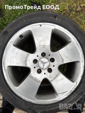 Джанти W221 Mercedes 18” ET43 8 1/2 Jx18H2 A2214012102 8J ЕТ43 5х112 оригинални Мерцедес S class, снимка 5 - Гуми и джанти - 49664049