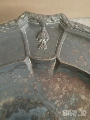 Стара купа арт деко, снимка 2 - Антикварни и старинни предмети - 47438080