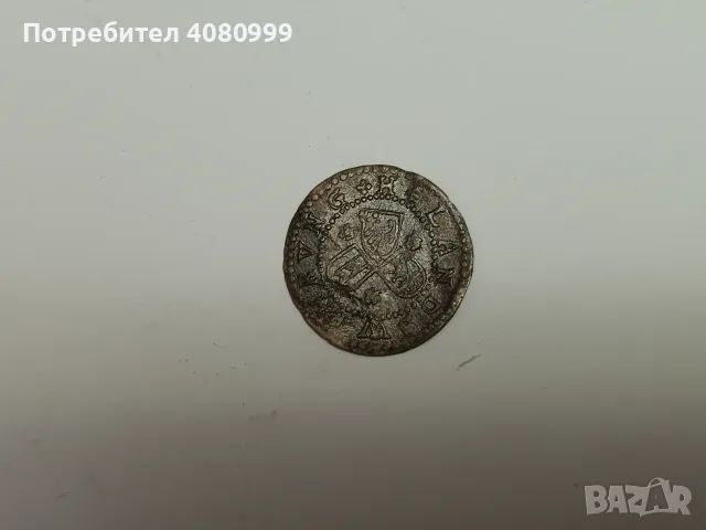 4 пфенига Баден Дурлах Фридрих VII Магнус 1677-1709, снимка 3 - Нумизматика и бонистика - 56057784