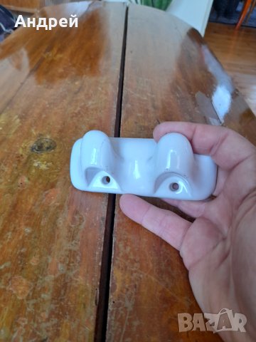 Стара фаянсова закачалка #3, снимка 2 - Други ценни предмети - 40460724